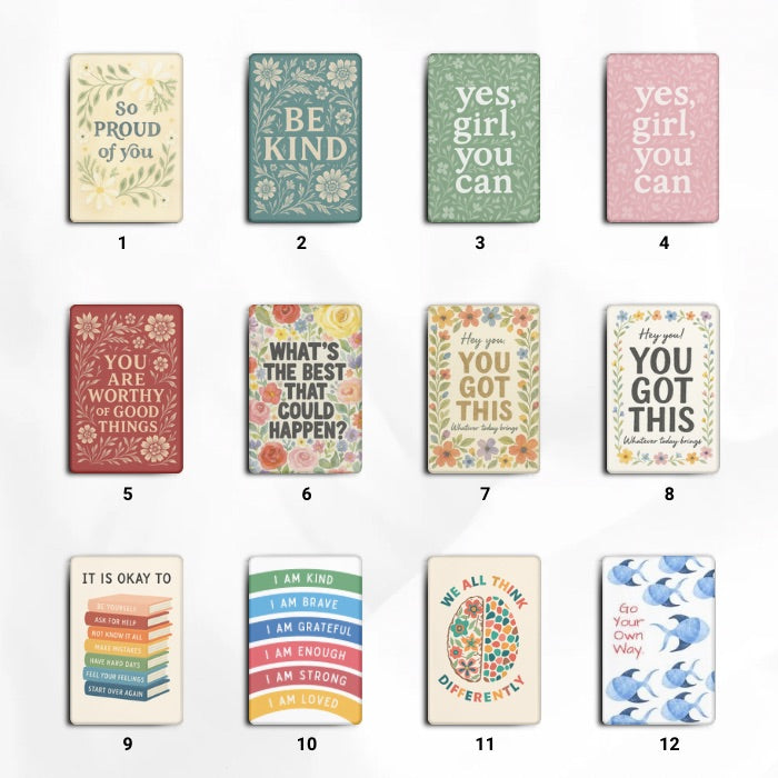 Inspirational Magnets Design - Rectangle 2.5”x 3.5”