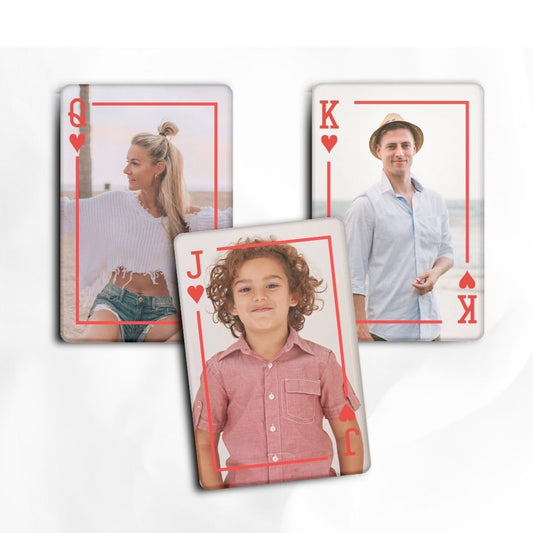 Personalized Playing Photo Card Game