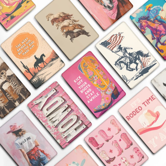 Creative Western Design - Rectangle 2.5”x 3.5”