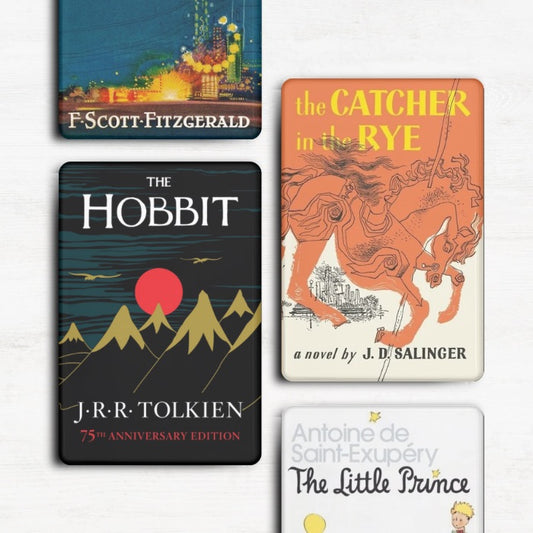 Book Lover Gift - Book Cover Magnets